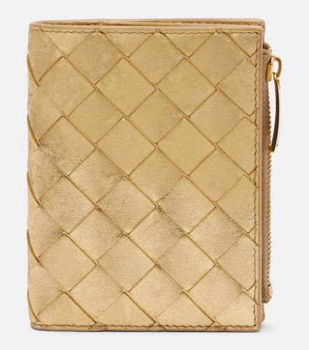Portemonnaie Intrecciato Small aus Leder - Bottega Veneta - Modalova
