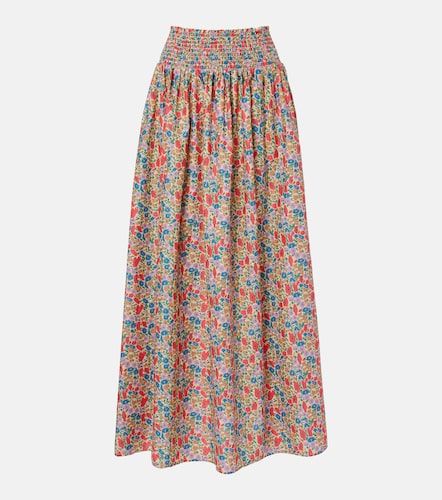 Falda larga Millie de algodón floral - Montce - Modalova