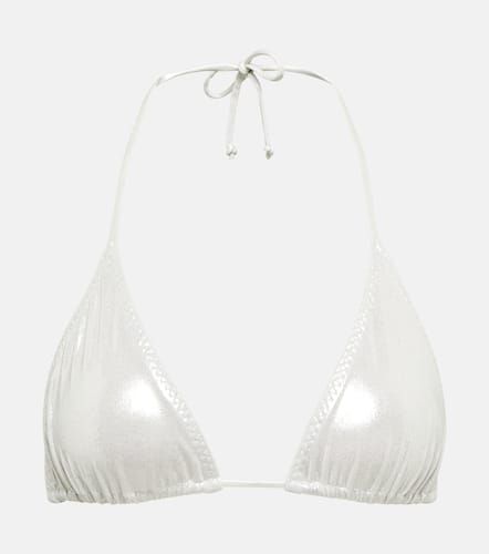 Bikini triangle métallisé - Norma Kamali - Modalova
