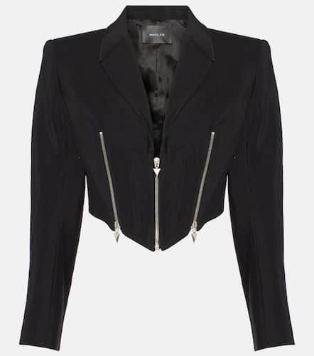 Mugler Chaqueta cropped - Mugler - Modalova