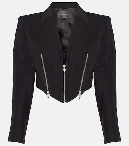 Mugler Cropped-Jacke - Mugler - Modalova