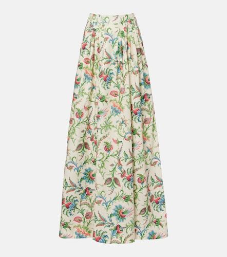 Etro Falda larga de algodón floral - Etro - Modalova