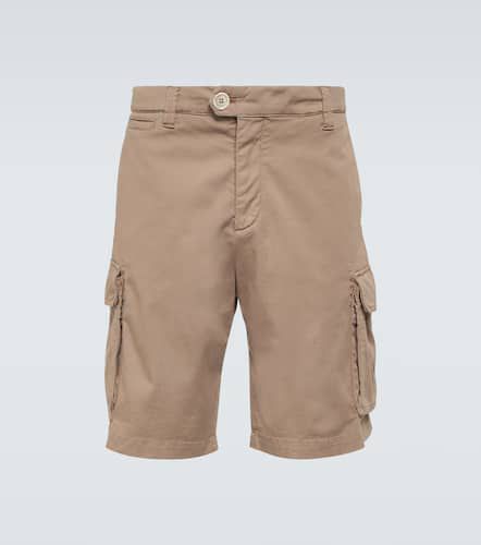 Cotton-blend Bermuda shorts - Brunello Cucinelli - Modalova