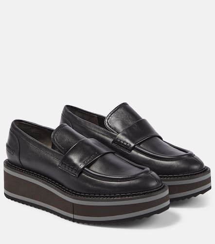 Bahati leather platform loafers - Clergerie - Modalova