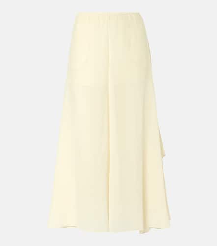 Chloé Culottes de georgette de seda de tiro medio - Chloe - Modalova