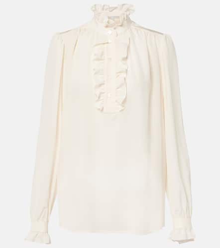 Blusa Meredith de seda con volantes - Stella McCartney - Modalova