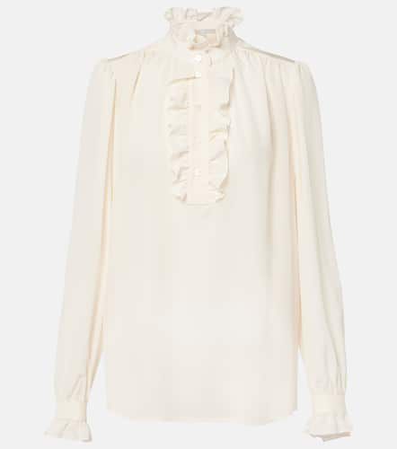 Blusa Meredith in seta con volant - Stella McCartney - Modalova