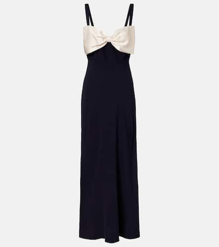 Rixo Bow-detail satin midi dress - Rixo - Modalova