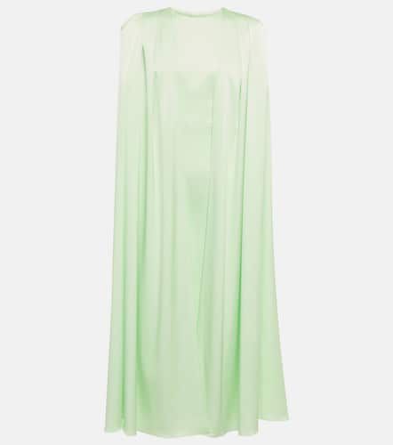 Beckett satin crêpe midi dress - Alex Perry - Modalova