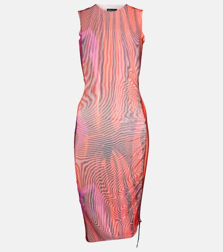 Printed ruched minidress - Louisa Ballou - Modalova