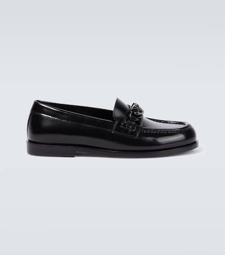 VLogo Chain leather loafers - Valentino Garavani - Modalova