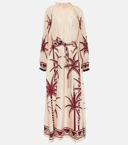 Cerere printed silk maxi dress - La DoubleJ - Modalova