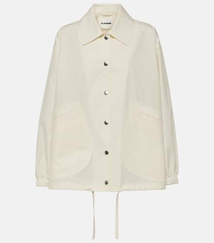 Chaqueta de algodón con logo - Jil Sander - Modalova