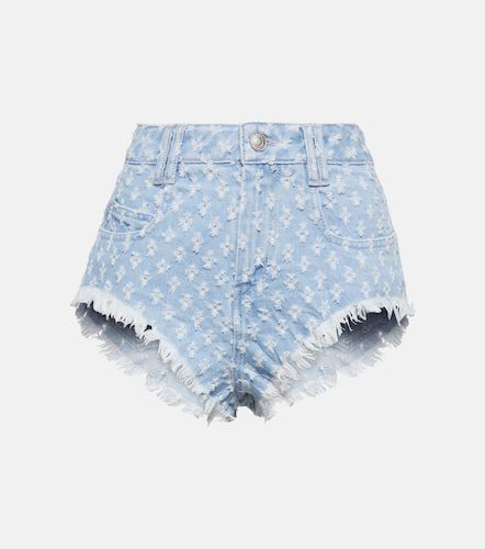 Micro shorts di jeans con occhielli - Isabel Marant - Modalova