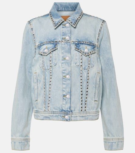 Chaqueta de denim con tachuelas - 7 For All Mankind - Modalova