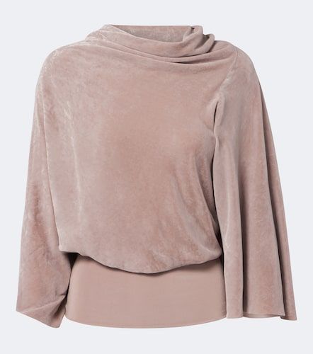 Top Cylinder de terciopelo drapeado - Rick Owens - Modalova