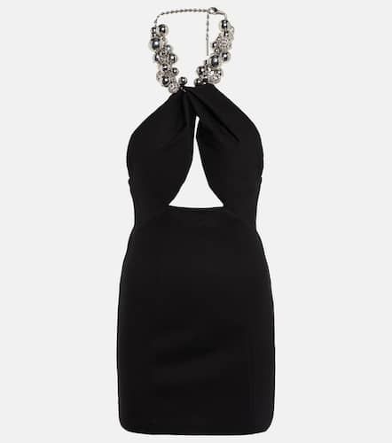 Verziertes Minikleid aus Jersey - Area - Modalova
