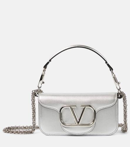 LocÃ² Small metallic leather shoulder bag - Valentino Garavani - Modalova