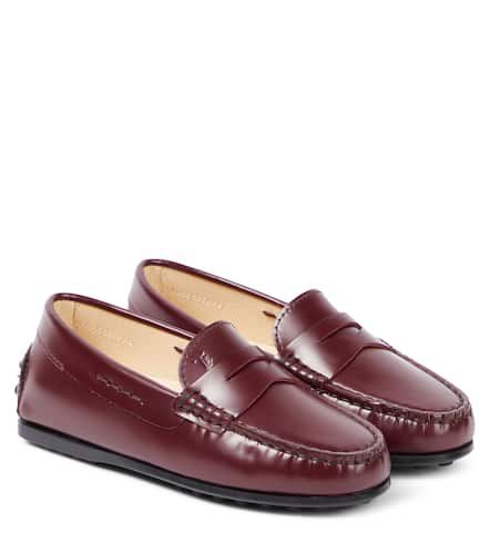 City Gommino leather mocassins - Tod's Junior - Modalova