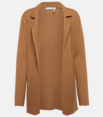 ChloÃ© Ribbed-knit wool and cashmere cardigan - Chloe - Modalova