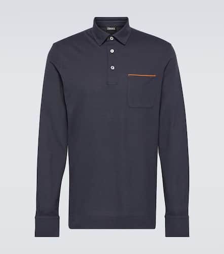 Zegna Polo de algodón - Zegna - Modalova