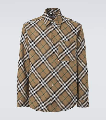 Check cotton shirt - Burberry - Modalova