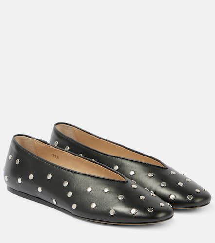 Le Monde BÃ©ryl Regency studded leather ballet flats - Le Monde Beryl - Modalova