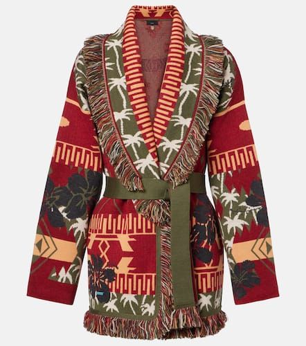 Cardigan Hibiscus Bloom in lana vergine - Alanui - Modalova