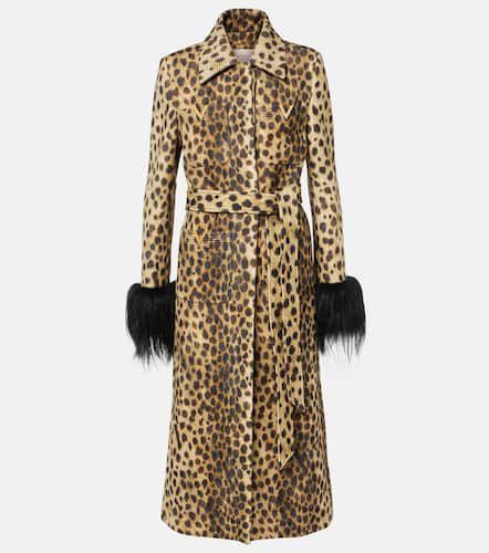 Valentino VGold printed wool coat - Valentino - Modalova