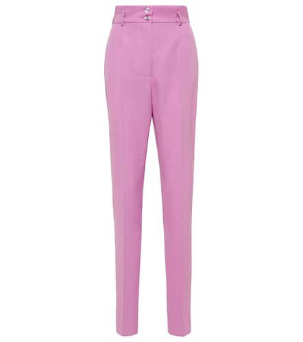 High-rise straight pants - Dolce&Gabbana - Modalova