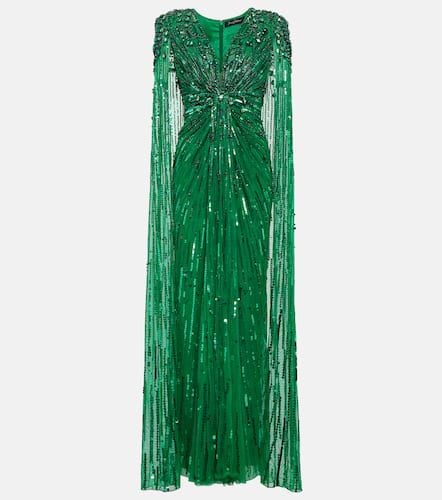 Lotus Lady embellished caped gown - Jenny Packham - Modalova