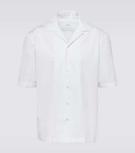 Camisa bowling de popelín de algodón - Lardini - Modalova