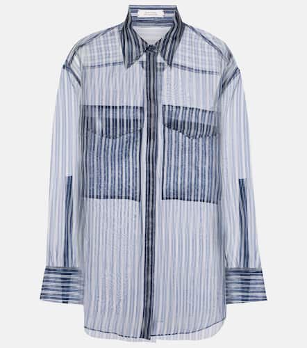 Striped silk organza blouse - Dorothee Schumacher - Modalova