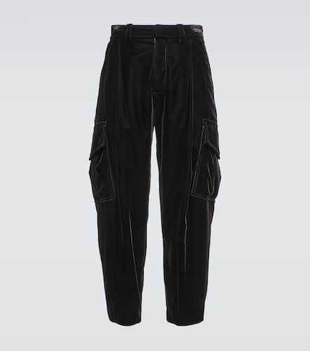 Pantalones cargo de terciopelo - Giorgio Armani - Modalova