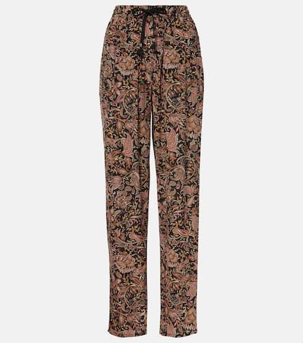 Pantalones rectos Zahera estampados - Marant Etoile - Modalova