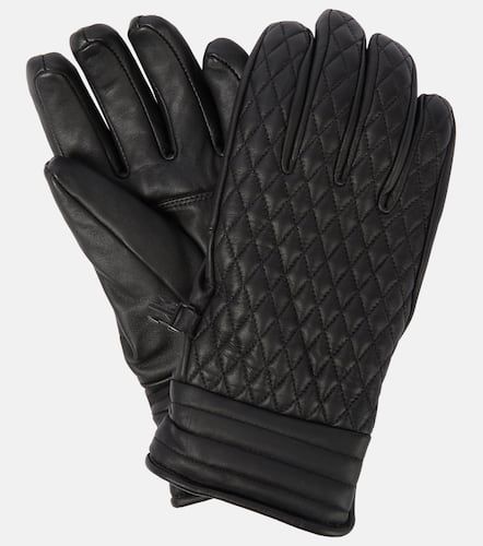 Athena quilted leather gloves - Fusalp - Modalova