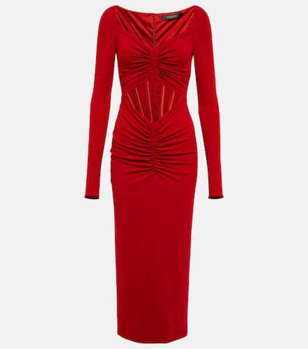 Versace Abito midi in jersey - Versace - Modalova