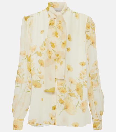 Blusa de georgette de seda estampada - Giambattista Valli - Modalova