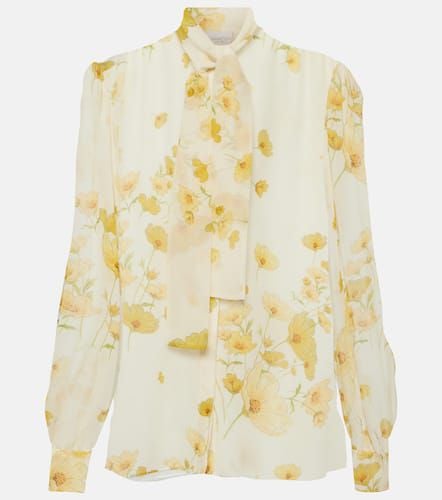 Printed silk georgette blouse - Giambattista Valli - Modalova