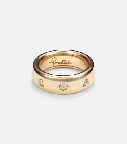 Anillo Iconica de oro rosa de 18 ct con diamantes - Pomellato - Modalova