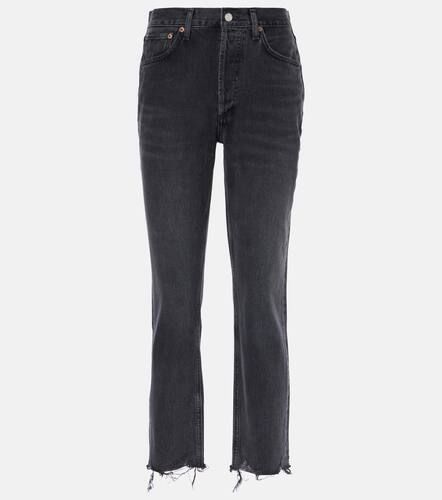 Riley high-rise cropped straight jeans - Agolde - Modalova