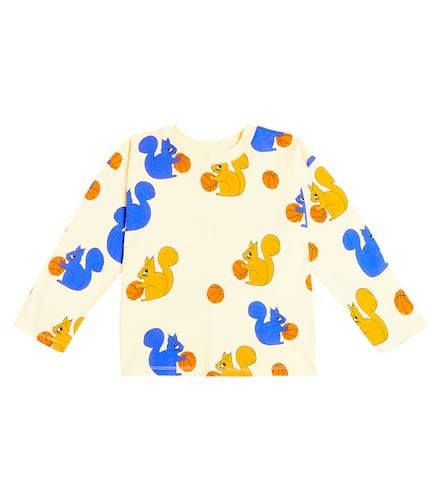 Squirrels printed cotton jersey top - Mini Rodini - Modalova