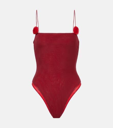 OsÃ©ree Floral-appliquÃ© swimsuit - Oseree - Modalova