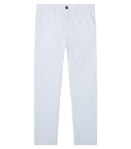 Bengal striped cotton seersucker pants - Tartine et Chocolat - Modalova