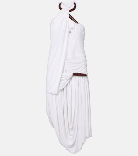 Chime asymmetric draped jersey midi dress - Christopher Esber - Modalova