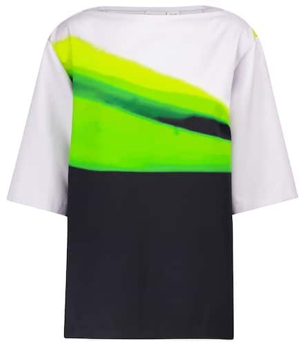 Top de satén a rayas - Dries Van Noten - Modalova