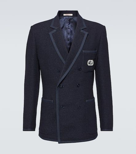 VLogo Signature tweed blazer - Valentino - Modalova