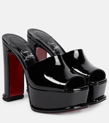 Mules Amali de charol con plataforma - Christian Louboutin - Modalova