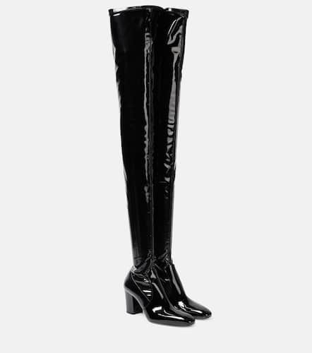 Betty vinyl over-the-knee boots - Saint Laurent - Modalova