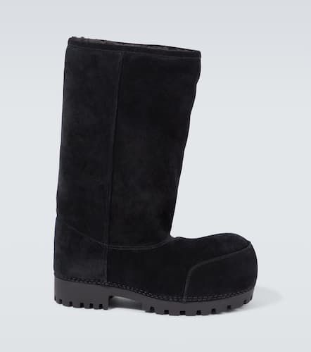 Botas Alaska Fur High de ante - Balenciaga - Modalova